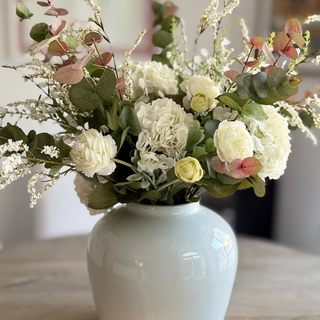 Viola Heritage Hydrangea Faux Arrangement