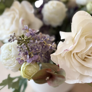 Flora Heritage Rose Faux Arrangement