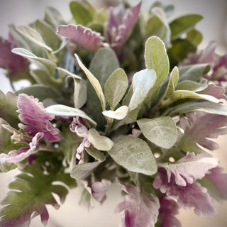 Soft Lambs Ear Faux Short Stems Arrangement