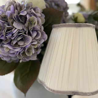 Cream Scalloped Edged Lampshade