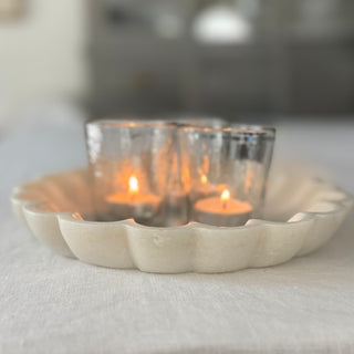 Petal Marble Heritage Plate