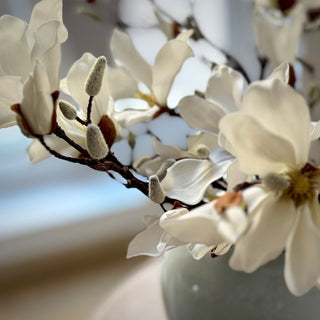 Spring Magnolia Luxury Faux Branch Bouquet