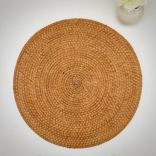 Willa Rattan Round Placemats