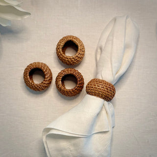 Willa Rattan Napkin Rings
