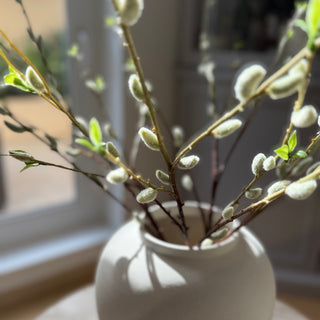 Spring Willow Bud Faux Stems Bouquet