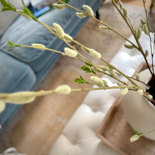 Spring Willow Bud Faux Stems Bouquet