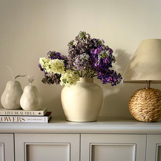 Spring Luxury Lilac Faux Bouquet