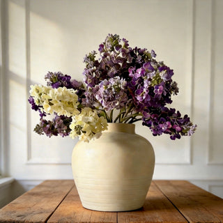 Spring Luxury Lilac Faux Bouquet