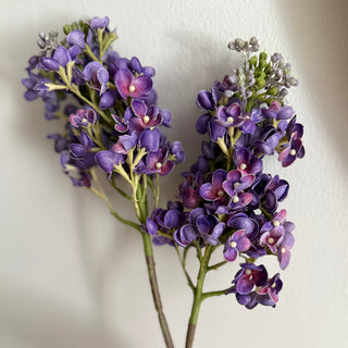 Luxury Lilac Real Touch Faux Stem
