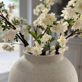 Cherry blossom faux floral stem