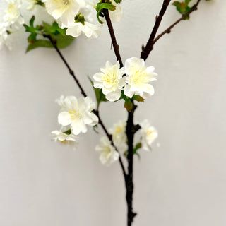 Cherry blossom faux floral stem