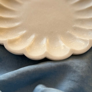 Petal Marble Heritage Plate