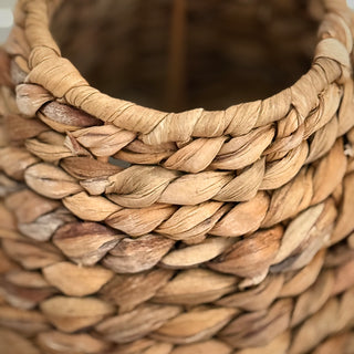 Water Hyacinth Scalloped Edge Lampshade