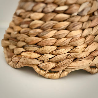 Water Hyacinth Scalloped Edge Lampshade