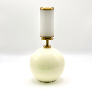 Pandy ceramic cordless lamp base in cream