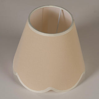 Woven Scalloped Edged Lampshade