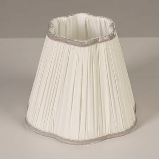 Cream Scalloped Edged Lampshade