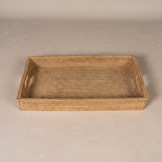 Willa Rattan Rectangular Tray