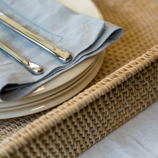Willa Rattan Rectangular Tray