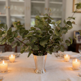 Eucalyptus Faux Spray Short Stem
