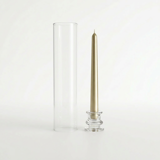 Aubrey Tall Glass Candle Holder