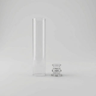 Aubrey Tall Glass Candle Holder