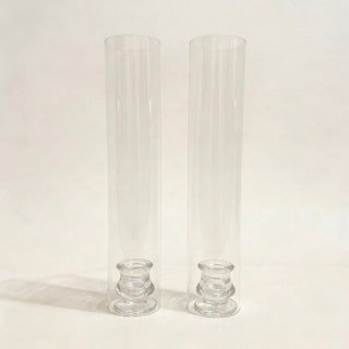 Aubrey Tall Glass Candle Holder