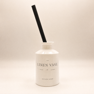 Vetiver Cedar Signature Reed Diffuser with gift box, warm tone